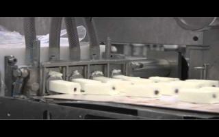 production of glazed curd cheeses